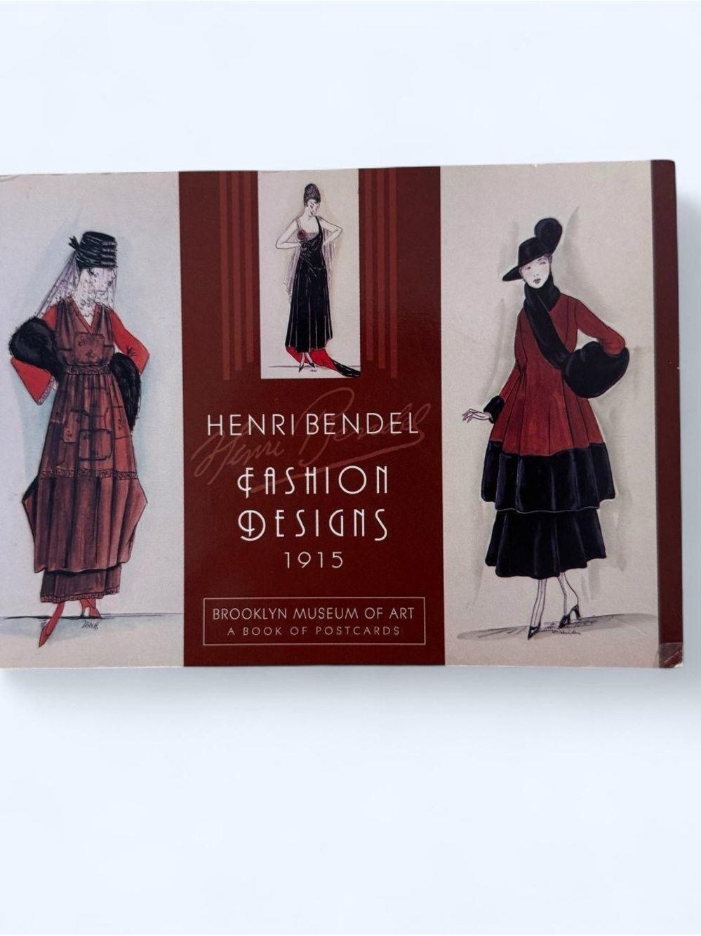 henri bendel Pomegranate Postcard Set – Red and Black Cover Art